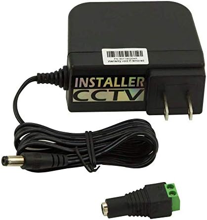 12 V 5 A UL Listed Power Supply with 4-Way Splitter Pigtail Cable – Ultimate Adapter for CCTV Surveillance and LED Lighting Solutions – Reliable Performance & Enhanced Device Compatibility for Security Systems