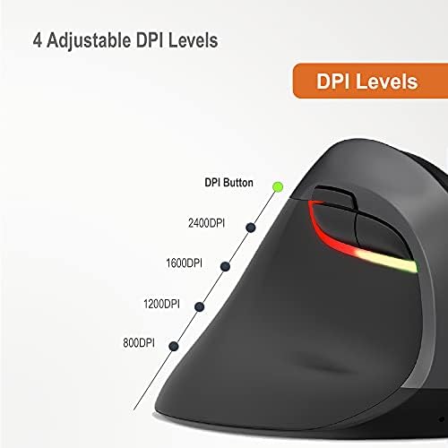 Discover Unmatched Comfort with the J-Tech Digital Ergonomic Left Hand Mouse – Wireless & Adjustable DPI for Enhanced Precision, Perfect for Windows & Mac Users! Experience the ultimate in ergonomic design tailored specifically for left-handed individuals. This wireless mouse features a clutter-free 2.4 GHz nano transceiver, ensuring seamless connectivity and mobility. Enjoy customizable sensitivity with adjustable DPI settings of 800, 1200, 1600, and 2400, allowing you to tailor your mouse performance for any task—from casual browsing to intricate graphic design. Powered by a single AA battery, this mouse offers long-lasting operation without the hassle of frequent changes. Its innovative shape not only reduces wrist strain but promotes a healthier posture, making it ideal for extended use. Crafted from durable materials, the J-Tech Digital Ergonomic Left Hand Mouse guarantees reliability and ease of maintenance. Elevate your productivity and comfort today with a mouse designed to meet the unique needs of left-handed users!