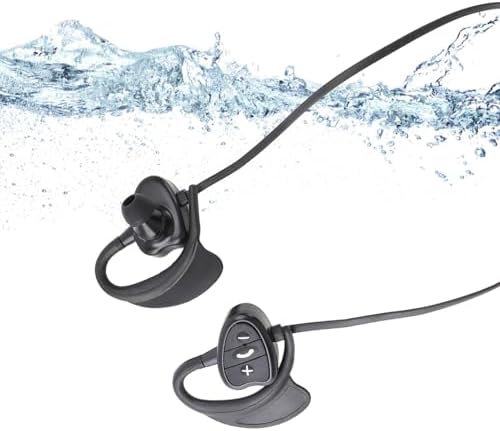 Ultimate Fabater IPX8 Waterproof Bluetooth 5.0 Earbuds – In-Ear Sports Headphones with Integrated MP3 Player for Swimming, Running, and Active Lifestyles – Stylish Green Design with Superior Submersion Capability for Unmatched Audio Performance