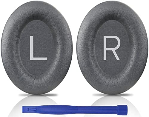 Transform Your Bose Quiet Comfort 45 & SE Headphones with Luxurious SOULWIT Replacement Earpads in Burgundy – Premium Soft Protein Leather Cushions for Unmatched Comfort and Superior Sound Isolation, Perfect for Long Listening Sessions and Easy Installation