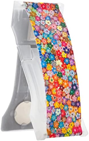 Upgrade Your Smartphone Handling with LOVEHANDLE PRO Premium Phone Grip – Vibrant Daisy Print – Multi-Functional Silicone Strap, Magnetic Mount & Kickstand for Effortless Device Management and Hands-Free Viewing Experience – Ideal for Stylish Mobile Use