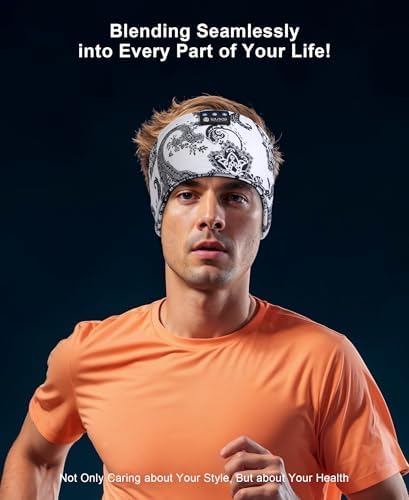 Ultimate Bluetooth 5.4 Sleep Headband Headphones – Designed for Side Sleepers, Unmatched Comfort for Active Lifestyles, Superior Sound Quality, Ergonomic Fit for Enhanced Relaxation, Ideal Tech Gift for Music and Podcast Enthusiasts