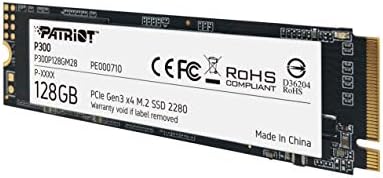 Experience Next-Level Speed with Patriot P300 512 GB M.2 PCIe Gen 3 SSD – The Ultimate Low-Power Internal Drive for Gaming and Productivity Enhancements