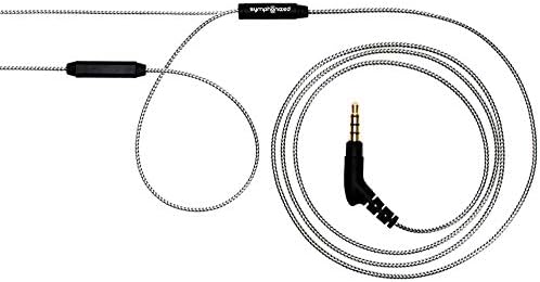 Symphonized ALN 2.0 Premium Genuine Wood Earbuds – Metallic Orange Noise-Isolating In-Ear Headphones with Tangle-Free Cable & Built-in Microphone for Enhanced Audio Compatibility and Immersive Sound Experience