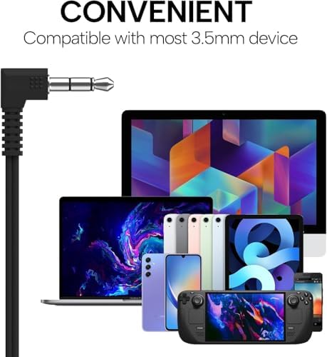 Maeline 20-Pack Tangle-Free Stereo Earbuds – Premium Wired Headphones for K-12 Classrooms, Libraries, Travel, and Fitness – High-Fidelity 3.5 mm Compatibility for Phones, Tablets, and Laptops – Sleek Jet Black Design for Ultimate Convenience and Storage Efficiency