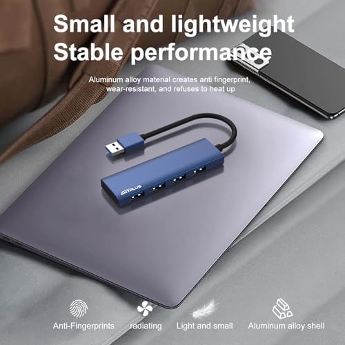 Unlock Seamless Device Connectivity with Our Compact 2 ft USB 3.0 Hub & Multiport Splitter – High-Speed Adapter for Laptops, PCs, i Macs & More – Effortlessly Connect Multiple Devices for Enhanced Productivity on the Go!