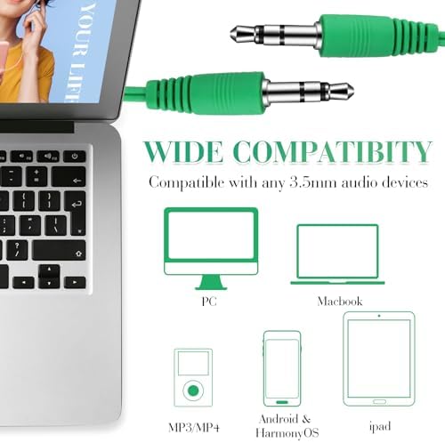 Kanayu 100-Pack Kids Earbuds – Premium Classroom Headphones with 3.5 mm Compatibility, Individually Packaged for Hygiene, Ideal for Students and Teens, Durable Black and White Design for Enhanced Learning Experiences