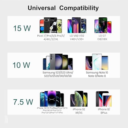 Elevate Your Charging Experience with the Advanced 3-in-1 Wireless Charging Pad – 15 W Fast Charging Station for i Phone 15/14/13/12 Pro/Max/Plus & Air Pods – Qi-Certified Multi-Device Power Hub for Streamlined Efficiency and Modern Aesthetics