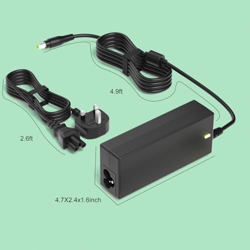 Upgrade Your Peloton Bike Experience with Our 12 V 4.17 A Power Adapter Charger – Reliable Replacement for PLTN-RB1, VO/RB1 V1 & RB1 VQ Models (Bike Plus Not Included) – Essential Charging Solution for Fitness Aficionados Seeking Seamless Performance and Uninterrupted Workouts