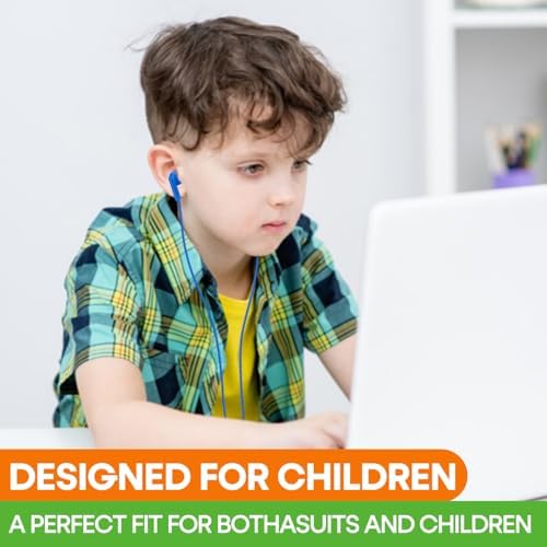 Bulk 30 Pack Kids Earbuds – Vibrant Wired Headphones for Engaging Classroom Activities, Perfect for Schools and Libraries, Seamless Compatibility with Chromebooks, Laptops, and PCs, Exceptional Sound Quality for Enhanced Learning Engagement