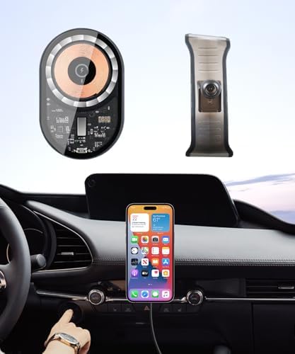 Transform Your Mazda 3 Driving Experience with a Custom Wireless Charging Phone Holder – Designed for 2019-2025 Models, Features Effortless 360° Rotation & Sleek Integration for Maximum Convenience and Style