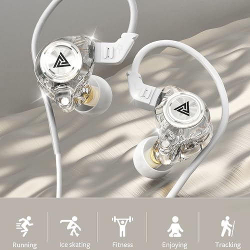 Premium Dual Pack Wired Gaming Earbuds – High-Fidelity In-Ear Monitors with 10 mm Dynamic Drivers for Rich Deep Bass, Advanced Noise-Canceling Technology, Ideal for Gaming & Remote Conferencing, Stylish Black & Purple Design, Versatile Compatibility Across Devices