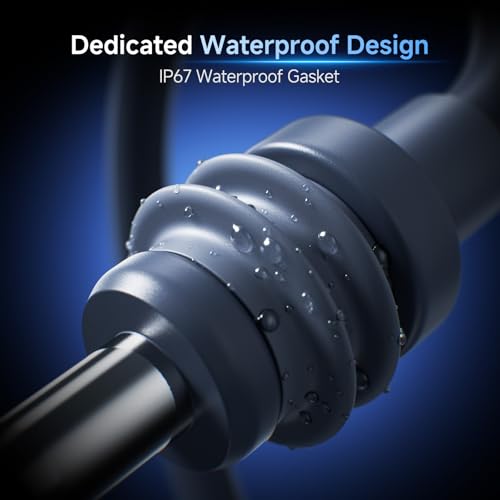 for Starlink Mini Cable 6.5FT/2M, 60W Input Replacement DC Power Cable, Starlink Mini Power Cable with PVC Jacket, 18AWG Copper Wire, Durable Starlink Mini Accessories Waterproof Outdoor 2M – Enhanced Compatibility and Speed