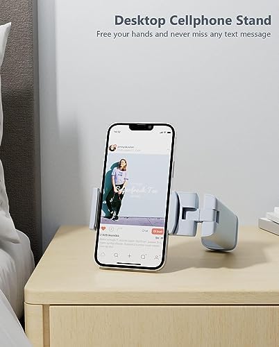 Mii KARE Universal Airplane Phone Holder – Innovative 360-Degree Rotating Smartphone Mount for Ultimate In-Flight Entertainment, Lightweight and Durable Travel Companion for Effortless Viewing on Tray Tables, Perfect for Long Flights and Quick Getaways