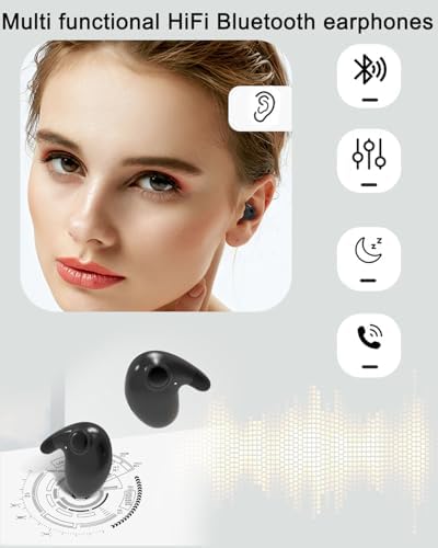 Magnetic 2-in-1 Portable Power Bank and True Wireless Earbuds: 5000 m Ah Mag-Safe Charger for i Phone 16/15/14/13/12 – Ultimate Audio and Charging Solution in Sleek Black Design for On-the-Go Users