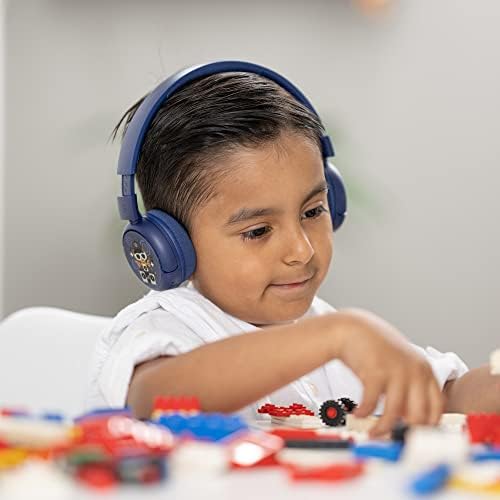 Kid-Safe Bluetooth Headphones in Vibrant Green – Buddy Phones POP for Young Listeners with Volume Limiting & Built-In Microphone – Portable & Foldable Design for Ultimate Comfort in Online Learning, Gaming, and Music Enjoyment – Compatible with i Phone, i Pad, Tablets, and PCs