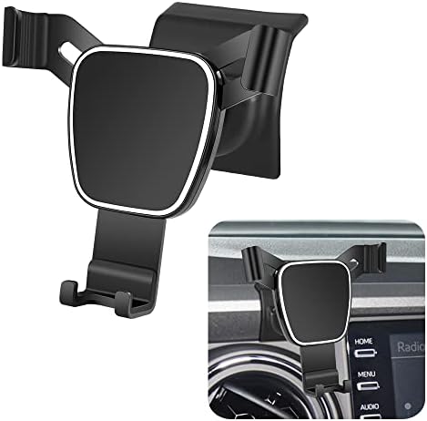 Secure Mobile Phone Mount for 2024-2025 Toyota Tacoma – Custom Fit for Limited, TRD Pro & Trailhunter Models | 14-Inch Screen Compatible Dash Holder | Effortless Installation & Enhanced Driving Safety | Sleek Design for Modern Interiors | Premium Quality Car Accessory