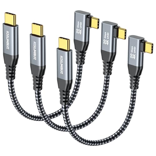 Long USB C Monitor Cable 10FT, 4K@60Hz Video Output 100W PD Charging, 20Gbps Data Transfer, Long USB C 3.2 Gen 2×2 Cable for MacBook, iPad, Dell, LG, ARZOPA, KYY for Portable Monitor – Enhanced Compatibility and Speed
