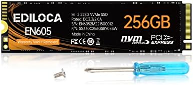 Unleash Blazing Performance with the EN600 PRO 256 GB NVMe SSD – Lightning-Fast 3200 MB/s Speeds for Gamers & Creators, PCIe 3.0 Gen 3 x4 M.2 2280 Internal Drive with Advanced SLC Cache and 3 D NAND TLC, Equipped with Graphene Cooling Sticker for Optimal Durability and Compatibility with PCs, Desktops, and Laptops – Elevate Your Storage Experience Now!