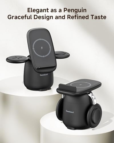 Revolutionary 3-in-1 Wireless Charger for Samsung Galaxy Devices – Ultra-Fast Charging Station for S25/S24/S23/S22/Z Flip7/Fold7, Galaxy Watch 7/Ultra/6/5, and Galaxy Buds 3/Pro – Streamlined Power Solution with Enhanced Compatibility and Sleek Design for Effortless Device Management