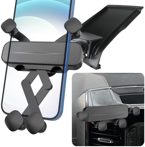 Secure Fit Car Phone Holder Mount for 2013-2018 Ram 1500, 2500, 3500 | 360° Adjustable Smartphone Cradle | Hands-Free Navigation and Calling | Durable Interior Accessory Enhancing Driver Safety and Convenience