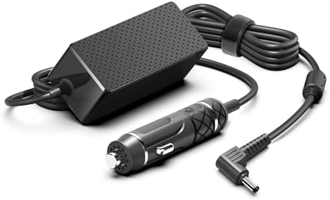 High-Performance HKY 180 W MSI Laptop Car Charger – Universal Compatibility for GF63, GS66, GE72 & More – Fast Charging 12 V-24 V DC Power Adapter for Gaming on the Go – Compact, Lightweight, and Safe Design for Auto, RV, Boat, and Airplane Use – Eco-Friendly Energy Efficiency with 96% Charging Rate – Includes 8.5 to 10 ft Power Cable and User Guide for Ultimate Convenience