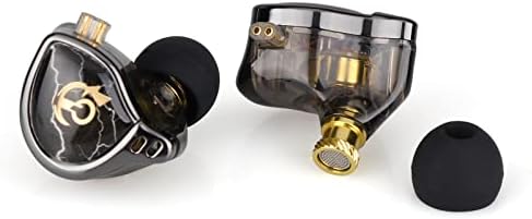 Elevate Your Audio Experience with Linsoul QKZ x HBB Hi-Fi In-Ear Monitor Earphones – Premium 10 mm Titanium-Coated Diaphragm for Superior Sound Clarity, Semi-Open Cavity Design for Natural Soundstage, Detachable Silver-Plated Cable for Enhanced Durability, and Noise-Canceling Technology for Immersive Listening – Perfect for Audiophiles and Music Lovers with Built-In Mic for Calls and Versatile Device Compatibility.