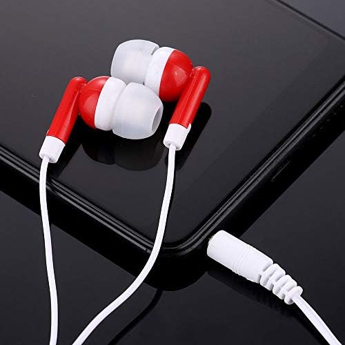 Bulk Pack CN-Outlet Orange Earbuds – Individually Bagged Headphones for i Phone, Android & MP3 Players – Perfect for Schools, Libraries & Hospitals – High-Fidelity Sound, Lightweight & Durable Design – 50 Count Audio Solution for Classroom & Professional Use