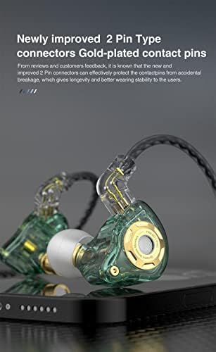 Revolutionize Your Sound with TRN MT1 PRO Wired Earbuds – Advanced In-Ear Monitors Featuring 10 mm Dual Magnetic Drivers for Exceptional Bass and Crystal Clarity, Superior Noise Cancellation for an Immersive Audio Experience, Ergonomically Designed for Ultimate Comfort During Prolonged Use, and Versatile 3.5 mm Jack for Effortless Compatibility Across Devices – Perfect for Audiophiles, Musicians, and Everyday Listeners Seeking Unparalleled Sound Quality and Durability