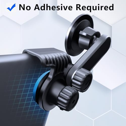 15 W Wireless Fast Charging Magnetic Phone Mount for Tesla Model Y & Model 3 – Ultimate Holder for i Phone 12-16 & Android Devices, Includes 5 ft USB-C Cable, Perfect for Safe Navigation and Hands-Free Use – Modern Tesla Accessory