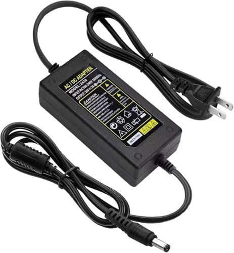 Universal 24 V DC Power Supply Adapter – 3 A AC to DC Converter for Versatile Applications Including LED Strips, CCTV, Printers, and Monitors – Global Voltage Capability with Secure 5.5 mm x 2.5 mm/2.1 mm Connectors – Optimized for 5050 & 3528 LED Efficiency – Advanced Voltage Regulation for Superior Device Performance and Longevity