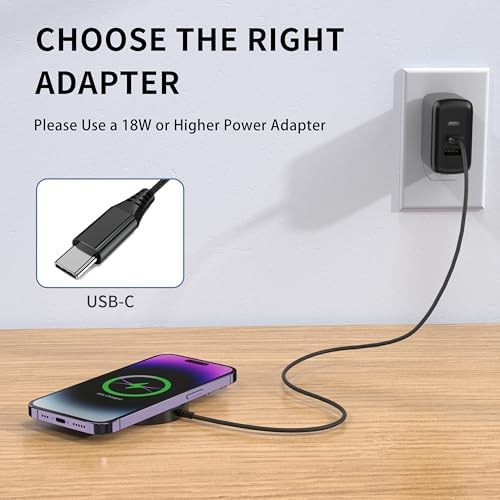 Enhance Your Charging Experience with the Premium 15 W Mag Safe Wireless Charger – LCD Display, Magnetic Fast Charging Pad for i Phone 12-16 Series, Sleek Glass Design, USB-C Port, Perfect for On-the-Go Power Solutions
