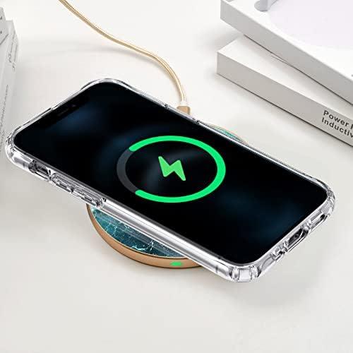 Omio Marble Wireless Fast Charging Pad – Luxurious Qi Charger for i Phone 16 Pro Max/15/14/13 & Galaxy Z Flip 6/Z Fold 6/S24 Ultra/S23 – Ultra-Fast Power Delivery with Sophisticated Marble Finish, Universal Compatibility for All Qi-Enabled Devices – Elevate Your Charging Experience Today