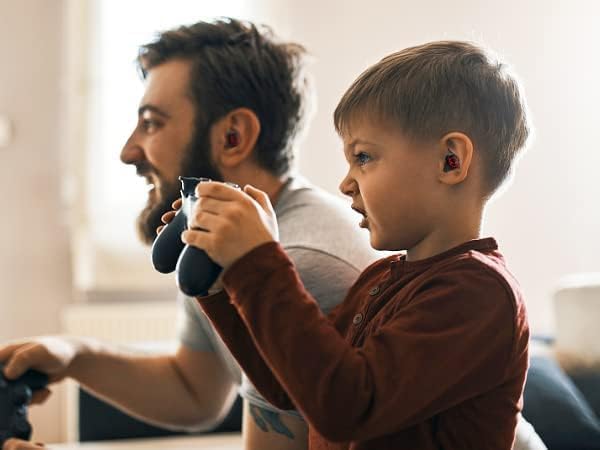 Adorable Kids’ Wireless Earbuds with Bluetooth 5.0 – Waterproof Sport Stereo Earphones for Seamless Connectivity and Enhanced Audio Experience – Perfect for Music, Gaming, and Learning on i Phone/Android – Fun, Durable Design with Noise Reduction and Built-in Mic