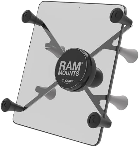 RAM Mounts X-Grip Versatile Tablet Holder for 7″-8″ Devices – Durable, Adjustable Mounting Solution for Secure Hands-Free Use in Any Setting