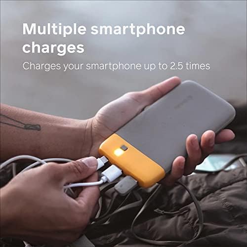 Bio Lite Charge 20 PD Portable Power Bank – 6,000 m Ah Multi-Device Fast Charger with 18 W USB-C In/Out and USB-A Output for Ultimate Compatibility and Convenience on the Go