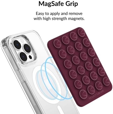 Transform Your Mobile Interaction with the VELVET CAVIAR Mag Safe Suction Cup Phone Case Mount – Superior Silicone Grip for Effortless Selfies and Secure Navigation. Featuring an Elegant Nude Beige Finish, This Premium Phone Accessory Ensures Stability for Streaming and Video Calls. Experience Unmatched Convenience with a Durable, Easy-to-Clean Design Perfect for On-the-Go Lifestyles. Ideal for Enhanced Usability, This Innovative Mount Keeps Your Device Within Arm’s Reach While Elevating Your Everyday Tasks with Style.