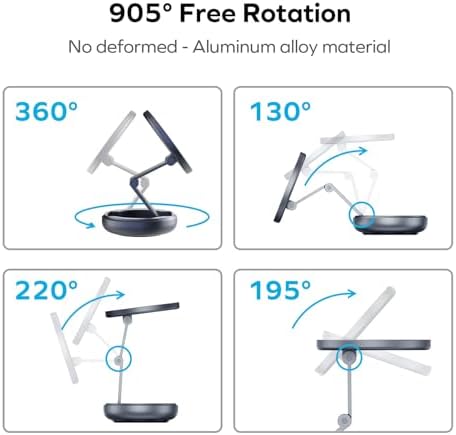 MOMAX Mag Safe Magnetic Car Phone Mount – Innovative 905° Rotating Holder for i Phone 15, 14, 13, 12 Pro Max & Mini – Ultimate Dashboard & Windshield Solution for Enhanced Safety and Effortless Navigation – Your Essential Driving Companion for Uninterrupted Connectivity