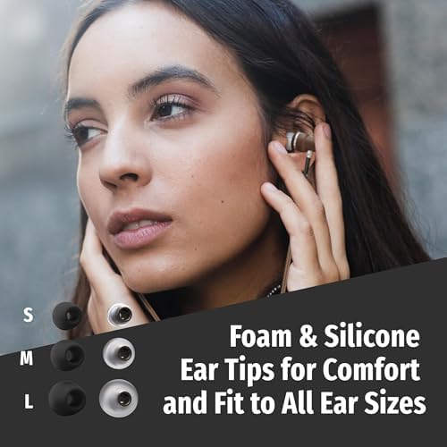 Discover Superior Sound with Symphonized Eco-Friendly Wooden Airtube Earbuds – Immerse Yourself in 3 D Audio Bliss, Deep Bass from 8 mm Drivers, Integrated Mic for Effortless Communication, and Universal 3.5 mm Compatibility – Ergonomically Designed for Comfort During Extended Listening Sessions – Perfect for Audiophiles and Casual Users Alike
