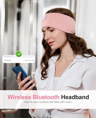 Perytong Wireless Bluetooth Sports Headband Headphones – Ultimate Comfort & Crystal-Clear Sound for Sleep, Yoga & Jogging – Perfect for Insomnia Relief, Meditation, and Easy Device Pairing