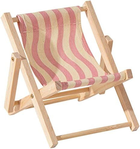 Cell Phone Holder Wood and Canvas Chair Desk Stand Display Business Card Holders Bracket Charging Dock Mini Folding Chair Phone Holder for Smartphone Mobile Phone – Enhanced Compatibility and Speed