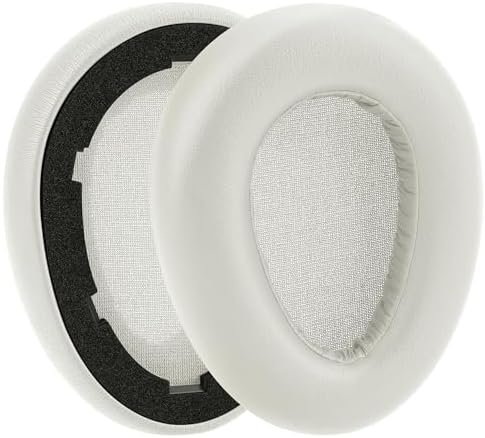 Upgrade Your Audio Experience with Geekria Quick Fit Replacement Ear Pads for JLab JBuds Lux ANC – Durable Comfort in Cloud White, Effortless Installation for Enhanced Sound Isolation and Style