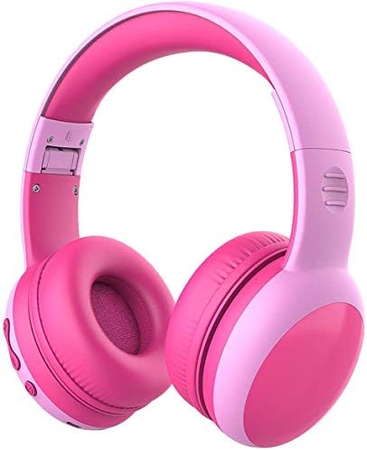 Gorsun Kids’ Purple Cat Ear Bluetooth Headphones – Safe Over-Ear Wireless Headset with 85 d B Volume Limiting, 40-Hour Battery Life, Built-in Microphone, and Bluetooth 5.3 for Toddlers and Young Children – Ideal for Music, Learning, and Playtime Adventures