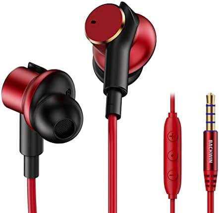 High-Fidelity Wired Earbuds with Four Drive Units – Immersive Noise-Cancelling In-Ear Headphones for Powerful Bass and Crystal Clear Sound – Universal 3.5 mm Jack for Seamless Compatibility – Comfortable Design with Built-in Microphone for Hands-Free Calls – Ideal for Music Lovers and Daily Use