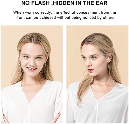 Discreet Mini Wireless Earbuds for Small Ears – Invisible Bluetooth Earpieces with Ergonomic Comfort and Portable Charging Case – Seamless Audio for Work, Travel, and Relaxation – Perfect Compatibility with Android & i OS Devices