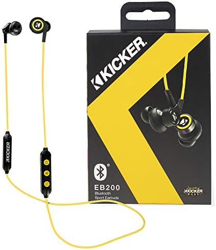 Experience Superior Sound with KICKER TWS2 True Wireless Earbuds – Bluetooth Earbuds Featuring Advanced Noise Cancelling, USB-C Fast Charging Case, and 24-Hour Playtime for Seamless Connectivity with Android & i OS Devices – Ideal for Music, Calls, and On-the-Go Audio Enjoyment