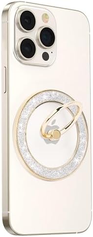 LIZIMANDU Mag Safe Magnetic Phone Holder – Rose Gold Finger Ring Stand for i Phone 15 Pro Max/Plus and Compatible Smartphones – Stylish Grip with 360-Degree Rotation, Effortless Installation, Wireless Charging Ready, Durable Accessory for Everyday Functionality and Fashion