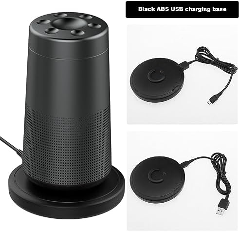 Enhanced Charging Dock for Bo-se Sound Link Revolve Models – Fast Charging Cradle with USB Cable Replacement for Seamless Audio Experience and Tangle-Free Convenience