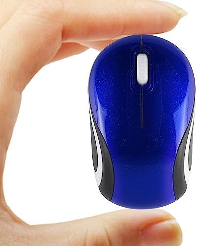 Charming Wireless Mini Mouse – Adorable Portable USB Optical Mouse for Laptops and Kids – Compact 1000 DPI Cordless Design in Fun Purple – Ideal Travel Companion and Perfect Gift for Young Tech Enthusiasts