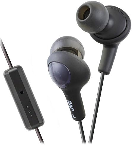 JVC HAFR6 B Gumy Plus Earbud Headphones – Premium Sound, Comfort & Versatile Compatibility in Sleek Black Finish for Everyday Use